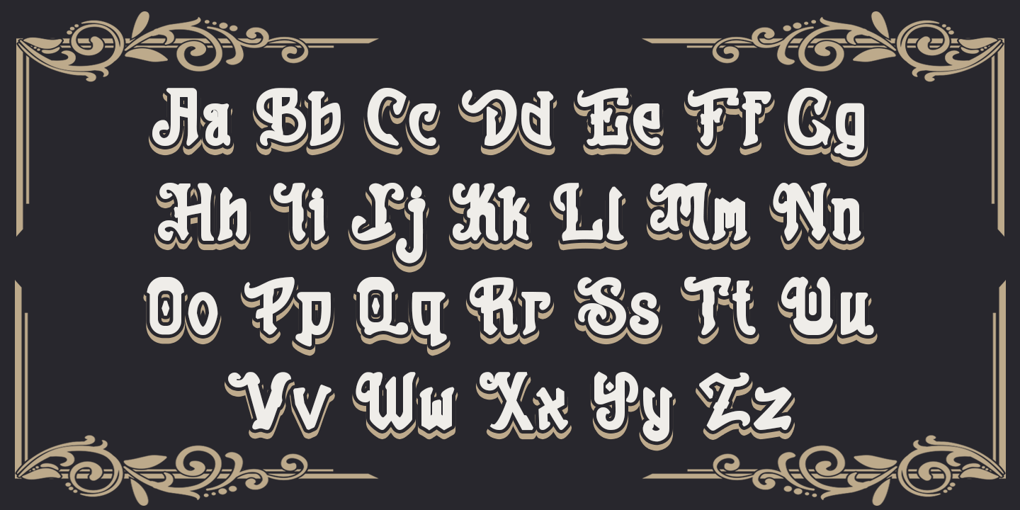 Пример шрифта Sundarta Regular